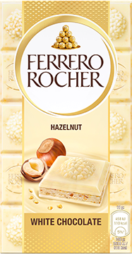 Ferrero Rocher – czekolada biała nadziewana 90 g
