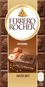 Ferrero Rocher – czekolada mleczna nadziewana 90 g